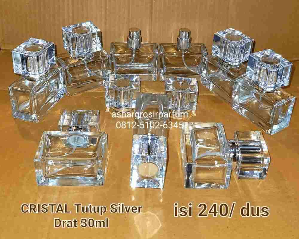 Botol Parfum Kaca Tebal - Ashar Grosir Parfum Bekasi