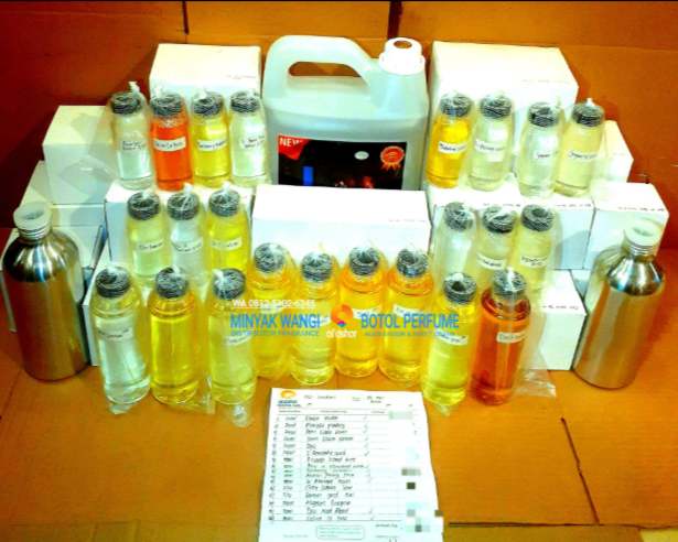 Ethanol Parfum dan Botol dengan Bibit Parfum Premium