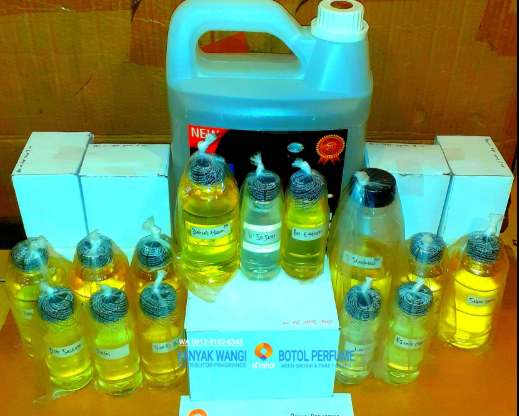 Ethanol Parfum Botol dan Bibit untuk Racikan Parfum