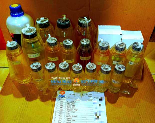 Ethanol Parfum dan Botol Parfum Lengkap untuk Racikan