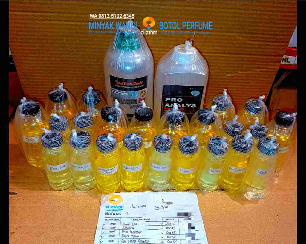 Ethanol Parfum dan Bibit Parfum Premium Ashar Grosir Parfum
