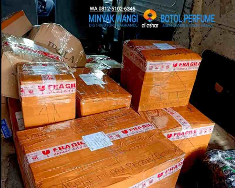 Pengiriman parfum antar pulau