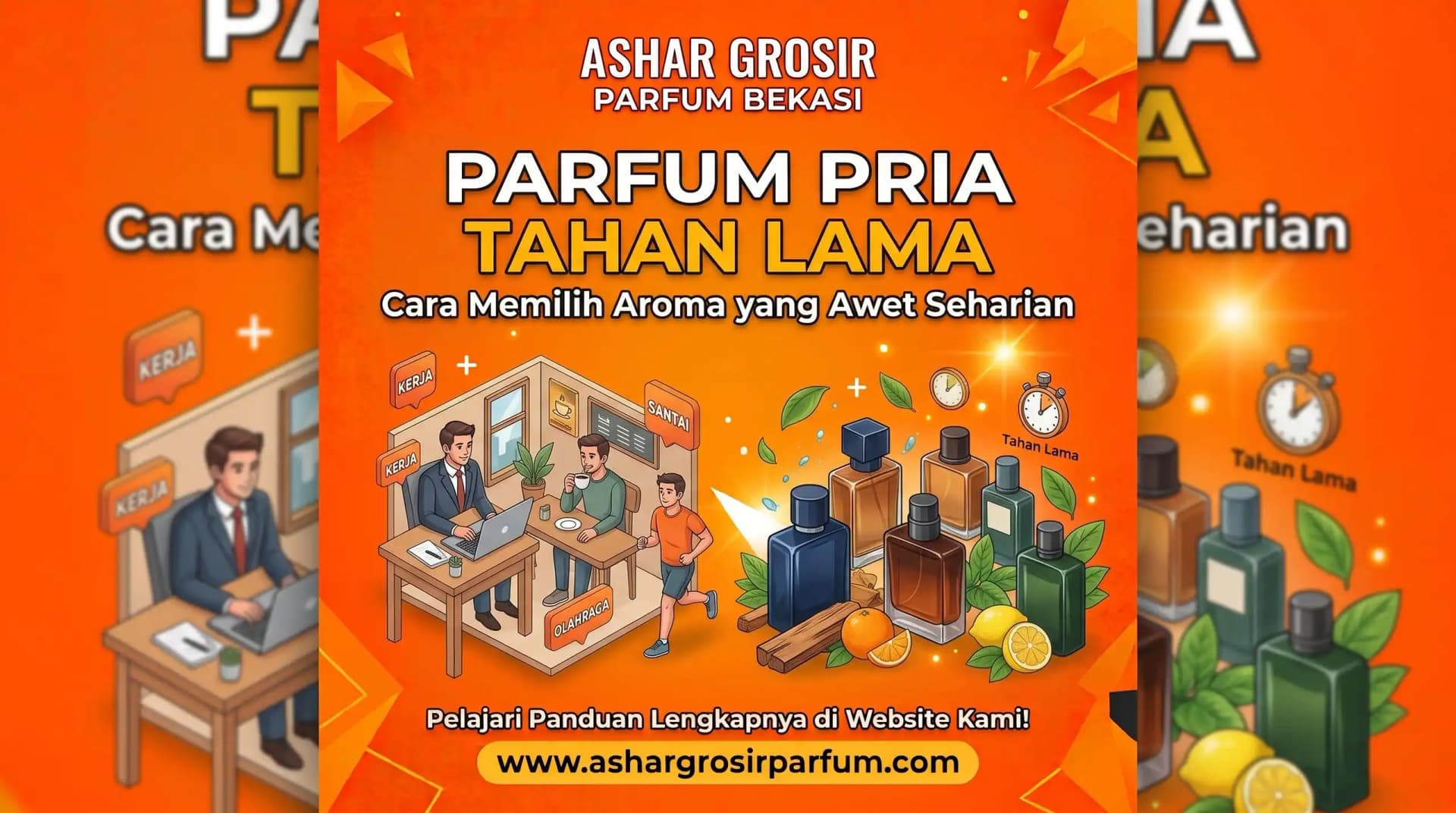 Parfum Pria Tahan Lama: Cara Memilih Aroma yang Awet Seharian