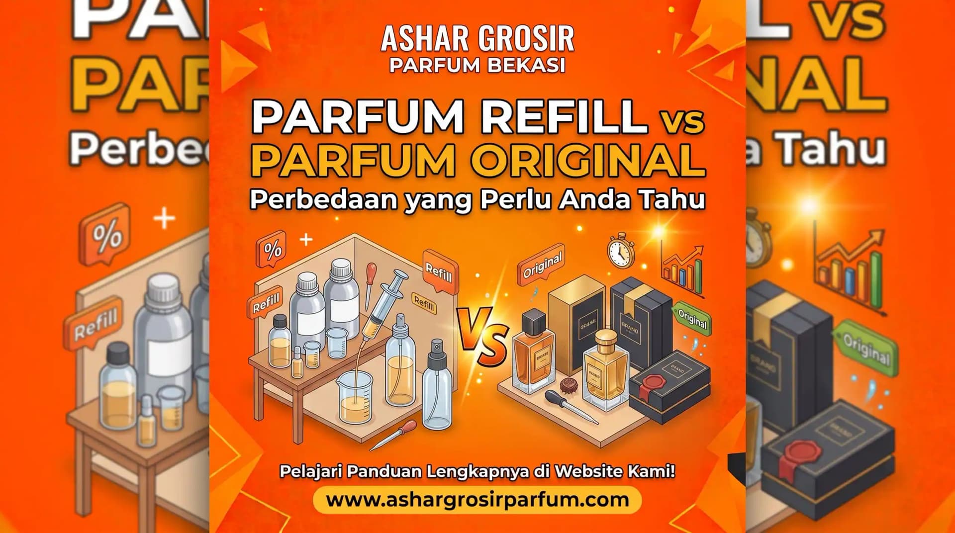 Parfum Refill vs Parfum Original: Perbedaan yang Perlu Anda Tahu